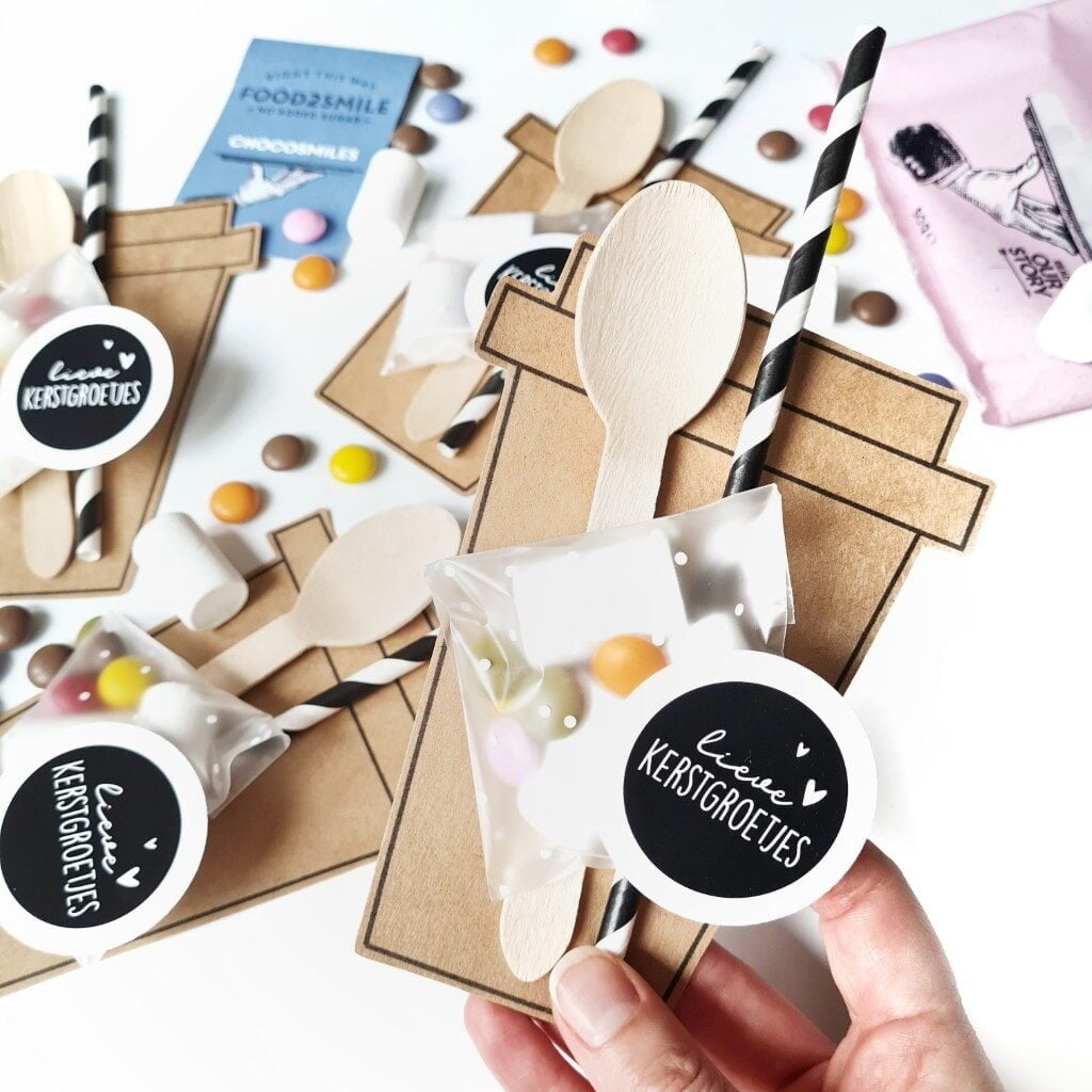 Een traktatie om te trakteren als kleinigheidje in de winter of met kerst