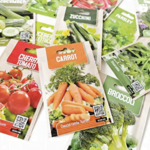 groente-zaadjes van action voor het maken van een eigen moestuin