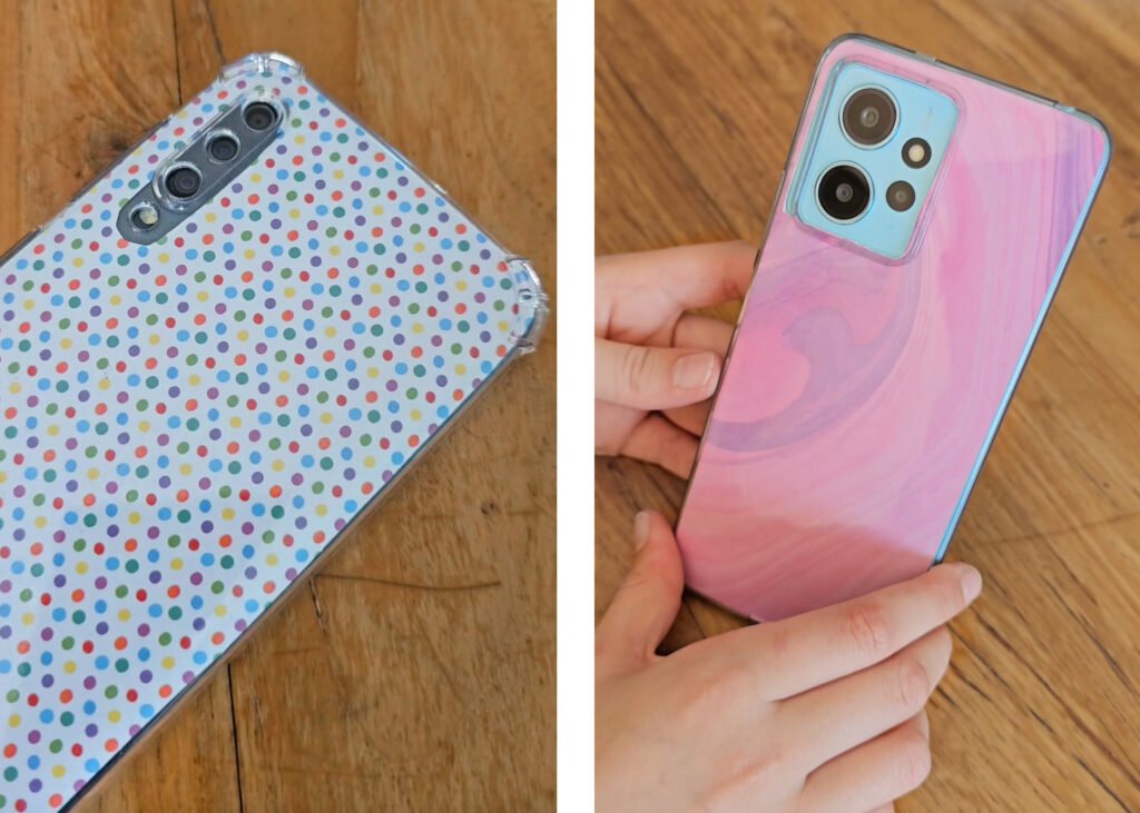 knutselen met tieners - telefoonhoesje pimpen met designpapier