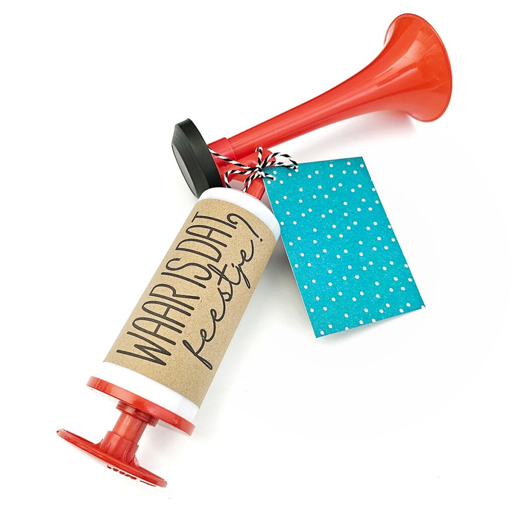 feesttoeter als cadeautje voor tiener