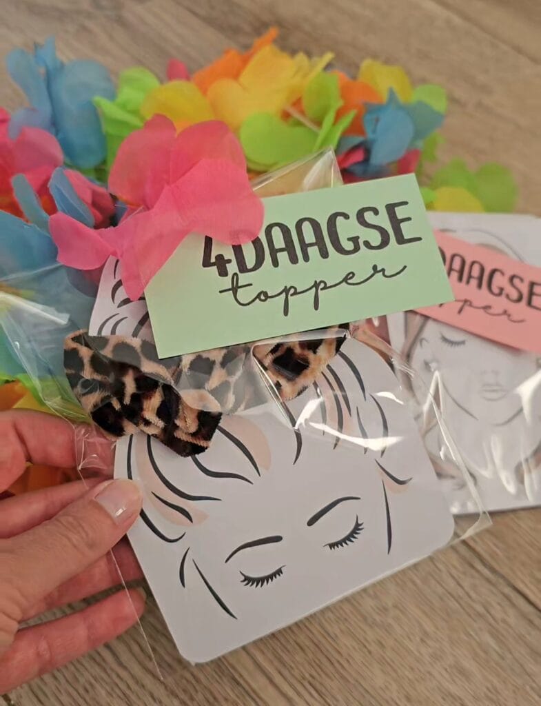 Leuke meiden traktaties voor de avondvierdaagse