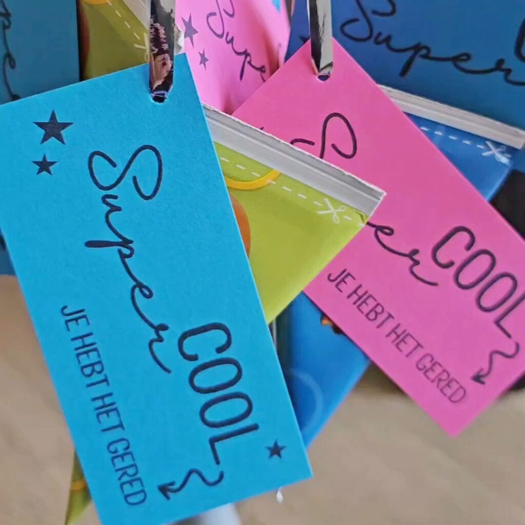 Een super coole traktatie voor bijvoorbeeld de avondvierdaagse waarbij je op een ijsje kunt trakteren